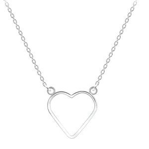 Sterling Silver Heart Necklace